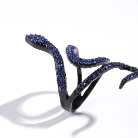 Δαχτυλίδι φίδι με ζιργκόν