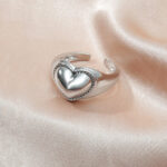 Ορειχάλκινο δαχτυλίδι καρδιά