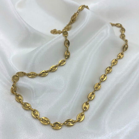 Επιχρυσωμένη ατσάλινη αλυσίδα