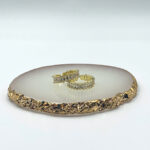 Ατσάλινο δαχτυλίδι με ζιργκόν