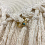 Σφυρήλατο δαχτυλίδι με τιρκουάζ πέτρα